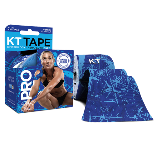 KT Kinesio Tape Pro Blue Crystal 20 Strips